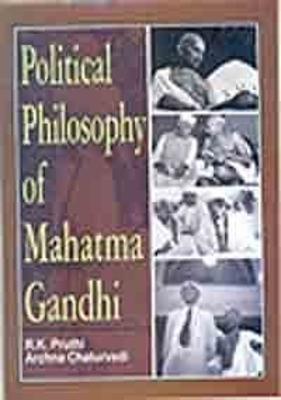 Book cover for Political Philosophy of Mahatma Gandhi