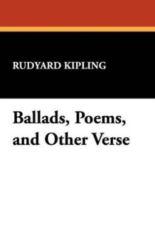 Cover of Ballads, Poems, and Other Verse