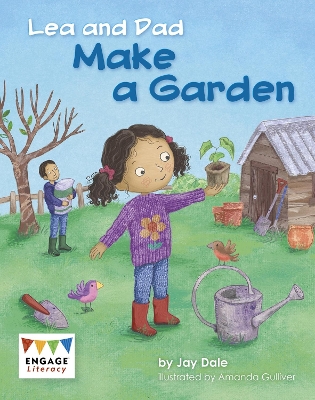 Book cover for Lea and Dad Make A Garden