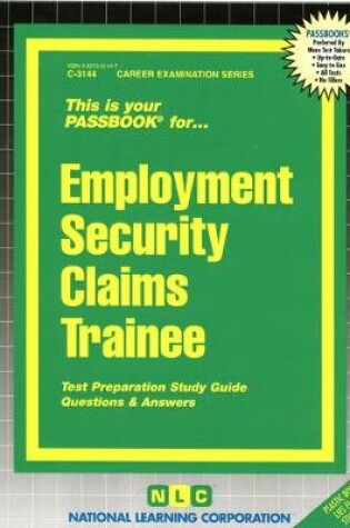 Cover of Employment Security Claims Trainee