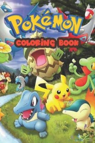 Cover of Pokemon Coloring Book.
