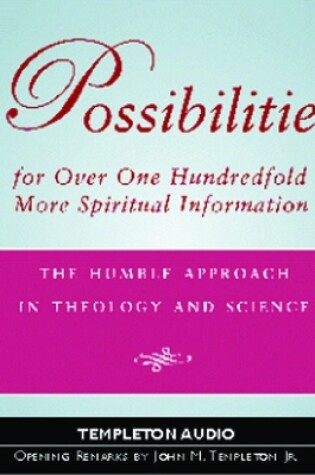 Cover of Possibilities for Over One Hundredfold More Spiritual Information