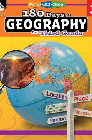 Cover of 180 Days of Geography for Third Grade