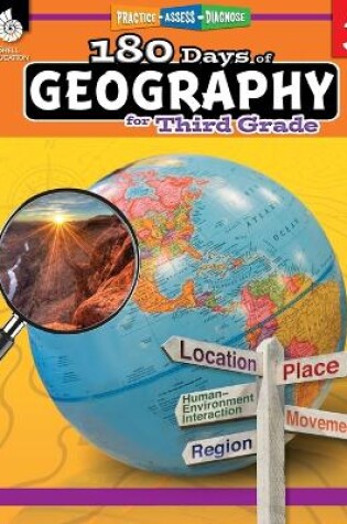 Cover of 180 Days of Geography for Third Grade