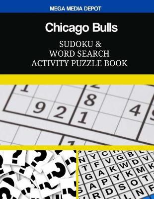 Book cover for Chicago Bulls Sudoku and Word Search Activity Puzzle Book