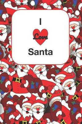 Book cover for I Love Santa