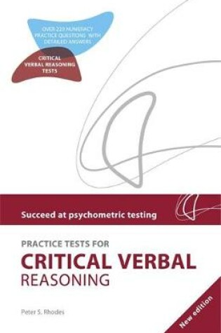 Cover of Succeed at Psychometric Testing: Critical Verbal Reasoning Second Edition