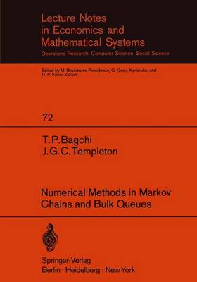 Book cover for Numerical Methods in Markov Chains and Bulk Queues