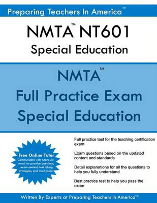 Book cover for NMTA NT601 Special Education