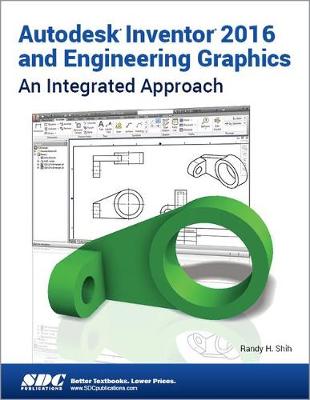 Book cover for Autodesk Inventor 2016 and Engineering Graphics