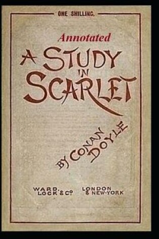 Cover of A Study In Scarlet "Annotated" Young Adult Age