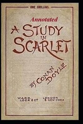 Book cover for A Study In Scarlet "Annotated" Young Adult Age