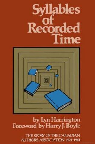 Cover of Syllables of Recorded Time