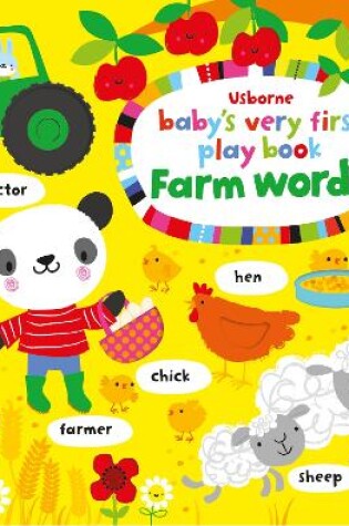 Cover of Baby's Very First Play book Farm words