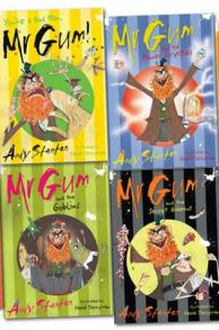 Cover of Mr Gum Collection Pack (you're a Bad Man Mr Gum, Mr Gum & Biscuit Billionaire, Mr Gum & the Goblins, Mr Gum & the Power CrystalS & More)