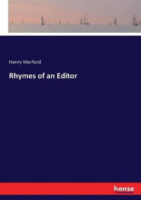 Book cover for Rhymes of an Editor