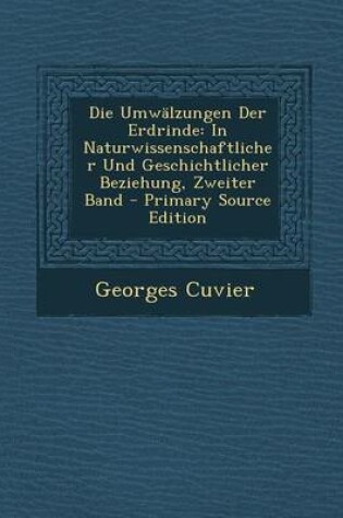 Cover of Die Umwalzungen Der Erdrinde