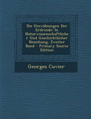 Book cover for Die Umwalzungen Der Erdrinde