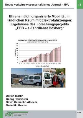 Book cover for Neues verkehrswissenschaftliches Journal - Ausgabe 15