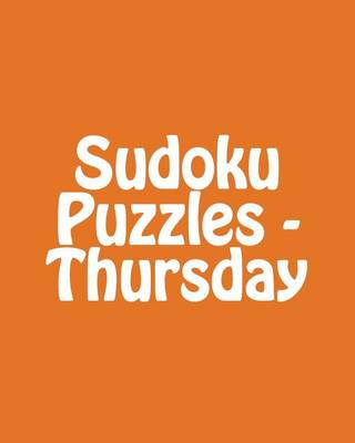 Book cover for Sudoku Puzzles - Thursday