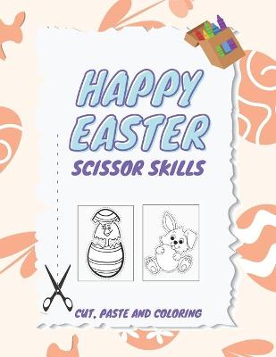 Book cover for Happy Easter Scissor Skills