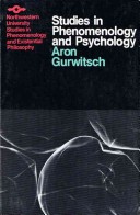 Cover of Studies in Phenomenology & Psychology