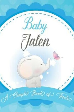 Cover of Baby Jalen A Simple Book of Firsts