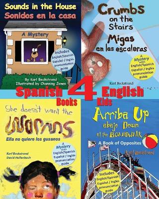 Book cover for 4 Spanish-English Books for Kids