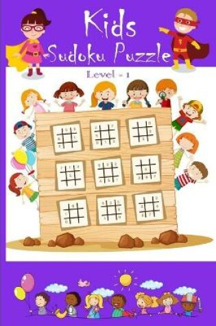 Cover of kids Sudoku Puzzle Level - 1