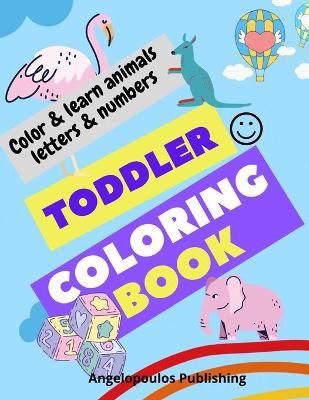 Book cover for Toddler Coloring Book