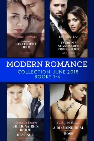 Cover of Modern Romance Collection: June 2018 Books 1 – 4