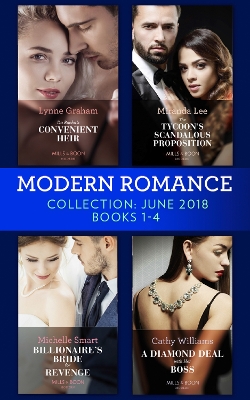 Book cover for Modern Romance Collection: June 2018 Books 1 – 4