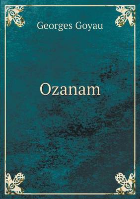 Book cover for Ozanam