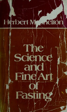 Book cover for The Science & Fine Art of Fasting