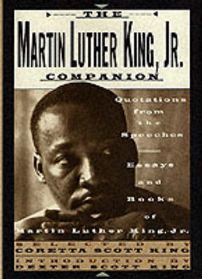 Book cover for The Martin Luther King Jr Companion