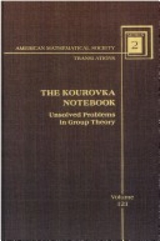 Cover of The Kourovka Notebook