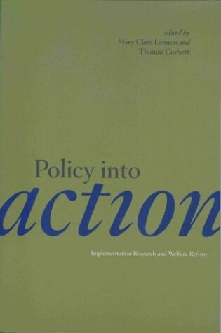 Cover of Policy Into Action