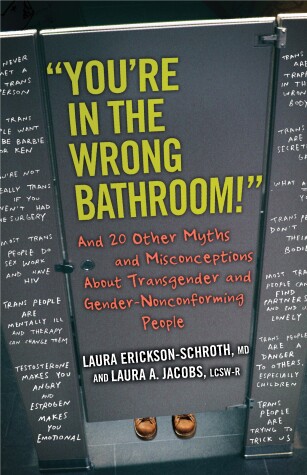Book cover for "You're in the Wrong Bathroom!"