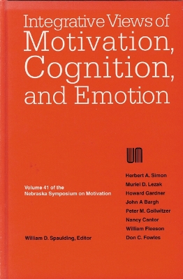 Cover of Nebraska Symposium on Motivation, 1993, Volume 41