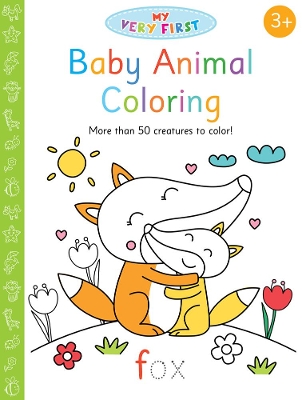 Book cover for Baby Animal Coloring