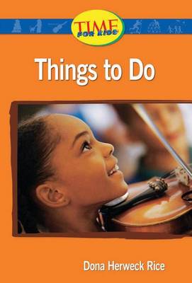 Cover of Things to Do