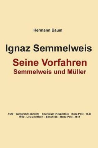 Cover of Ignaz Semmelweis