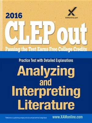Book cover for CLEP Analyzing and Interpreting Literature