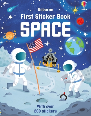 Cover of First Sticker Book Space