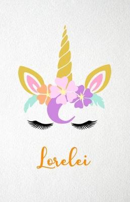 Book cover for Lorelei A5 Lined Notebook 110 Pages