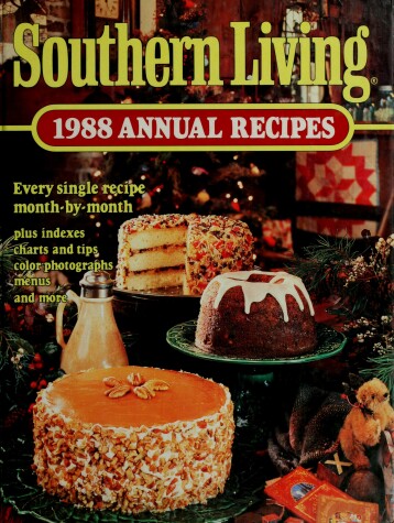 Book cover for Southern Living 1988 Annual Recipes