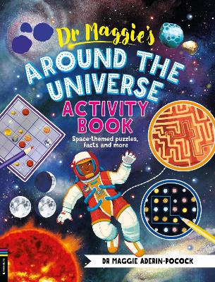 Book cover for Dr Maggie’s Around the Universe Activity Book