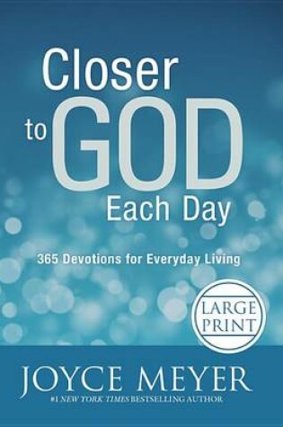 Cover of Closer to God Each Day