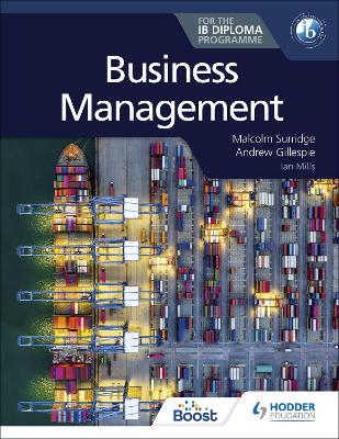 Book cover for Business Management for the IB Diploma