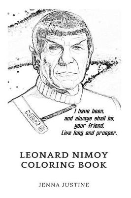 Cover of Leonard Nimoy Coloring Book